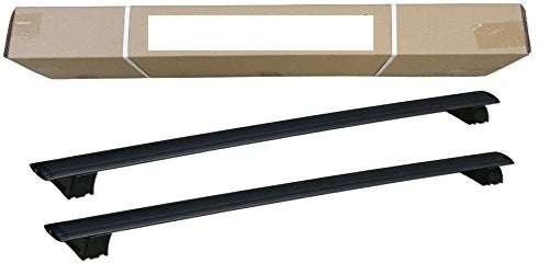 2xBlack Roof racks for Jeep Compass 2007 - 2010 / Cross bars