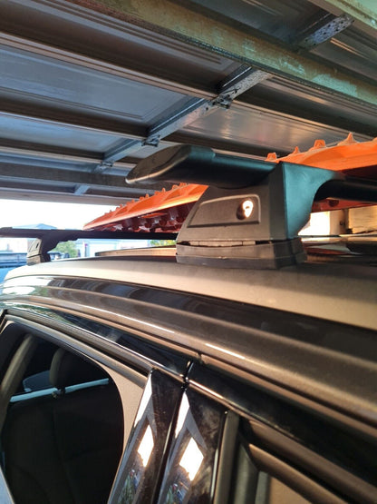 2x Aerodynamic Roof racks / Cross Bars for Audi Q7 2015-2023 SQ7